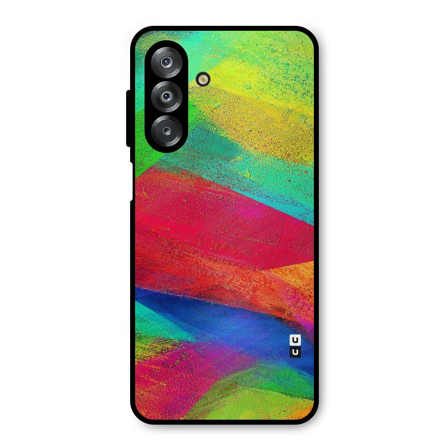 Paint Art Pattern Metal Back Case for Galaxy A26
