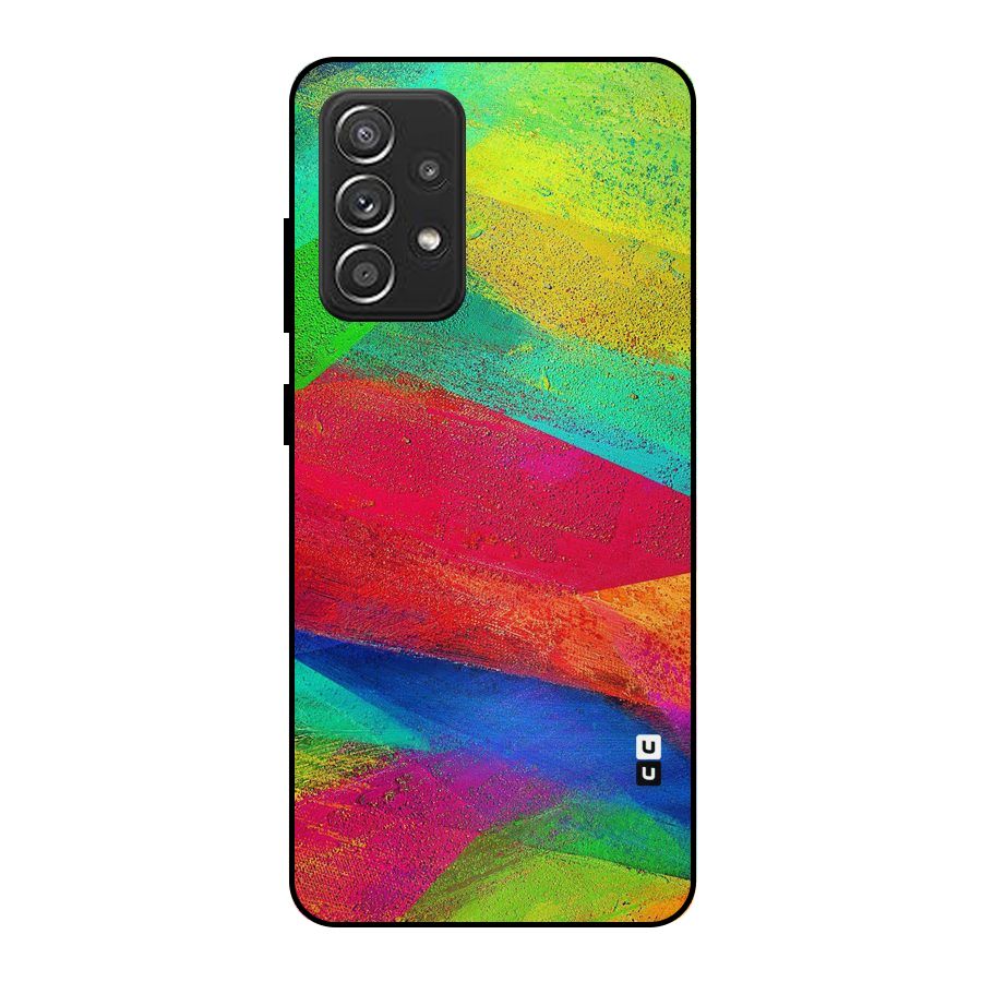 Paint Art Pattern Metal Back Case for Galaxy A52s 5G