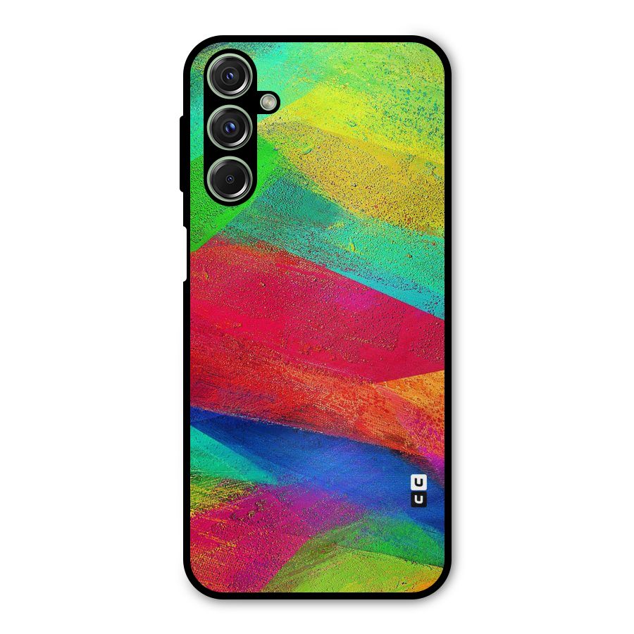 Paint Art Pattern Metal Back Case for Galaxy F34
