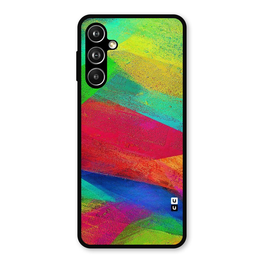 Paint Art Pattern Metal Back Case for Galaxy F54