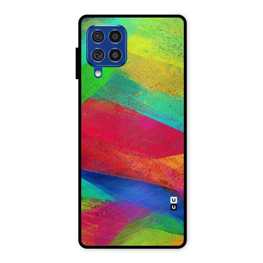 Paint Art Pattern Metal Back Case for Galaxy F62