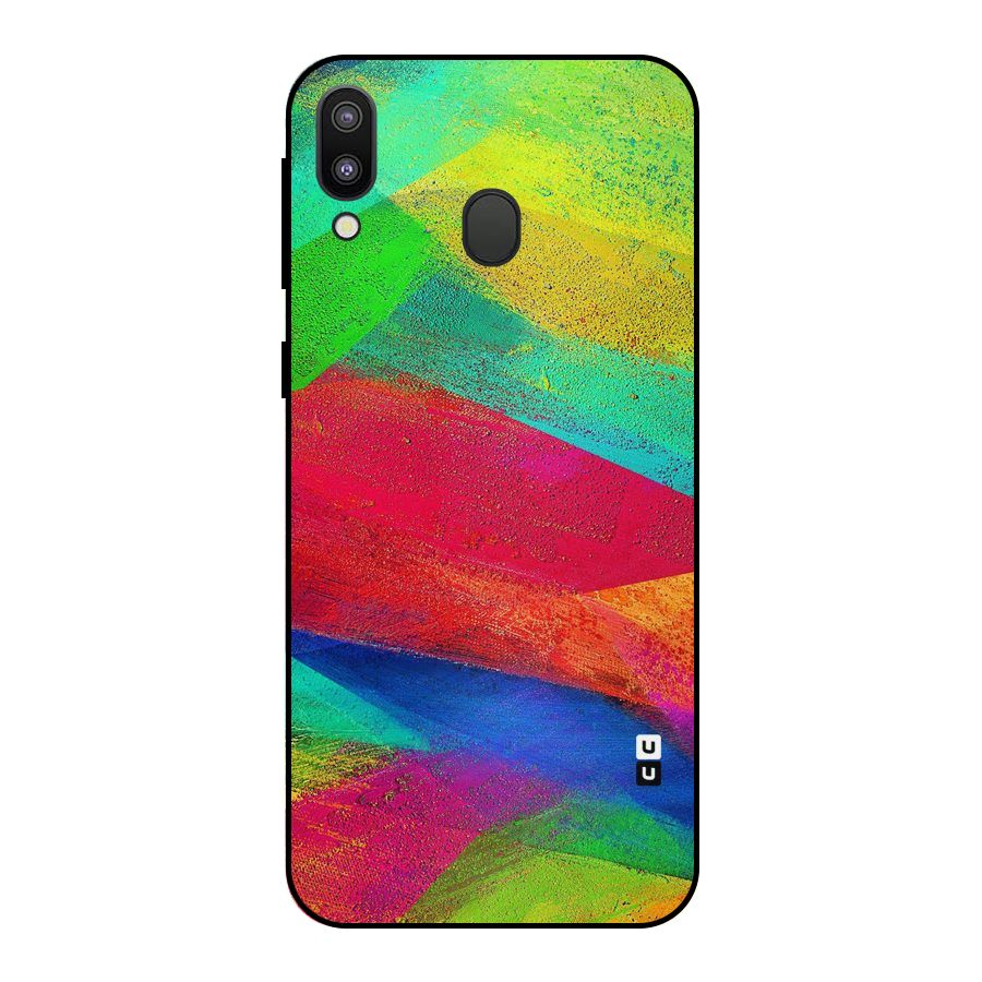 Paint Art Pattern Metal Back Case for Galaxy M20