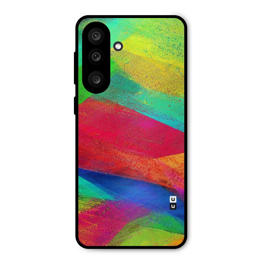 Paint Art Pattern Metal Back Case for Galaxy M56