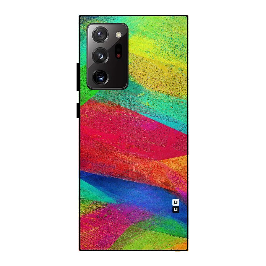 Paint Art Pattern Metal Back Case for Galaxy Note 20 Ultra 5G