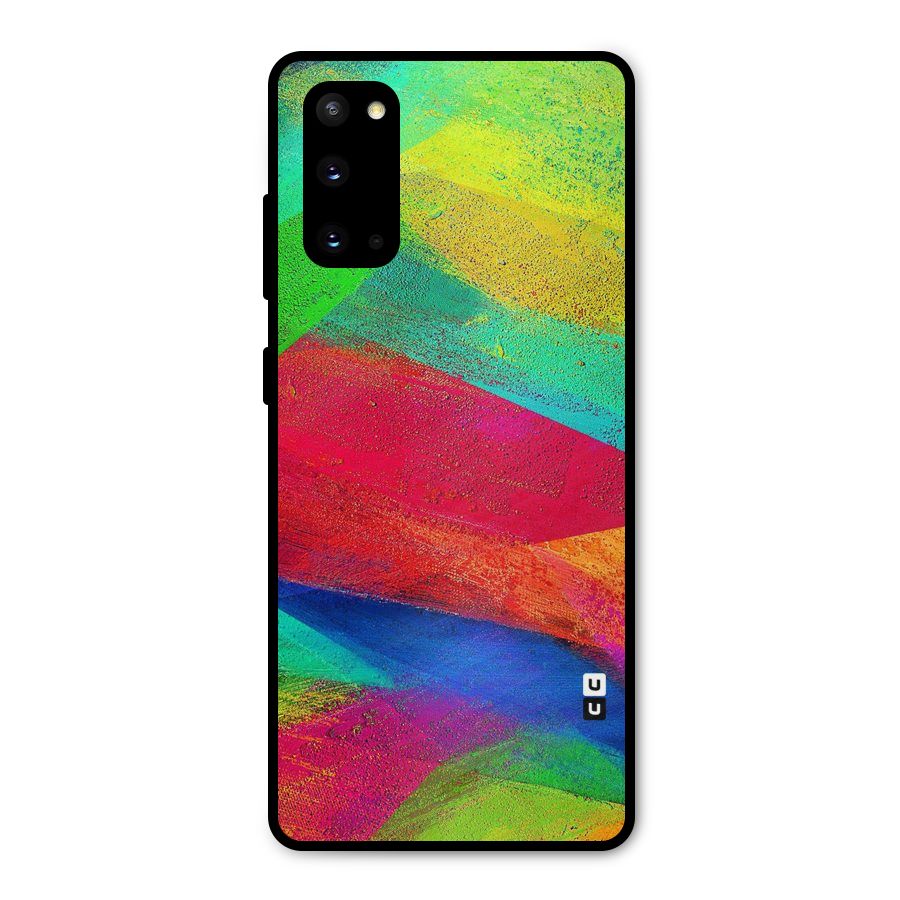 Paint Art Pattern Metal Back Case for Galaxy S20