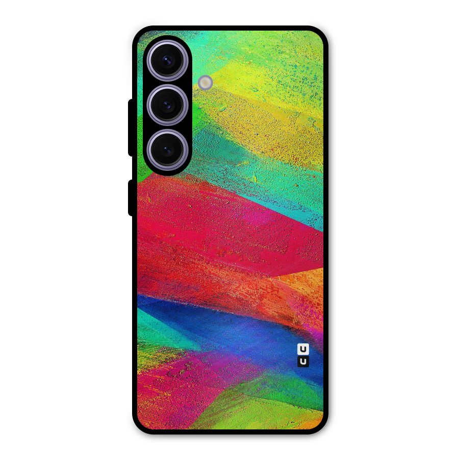 Paint Art Pattern Metal Back Case for Galaxy S24