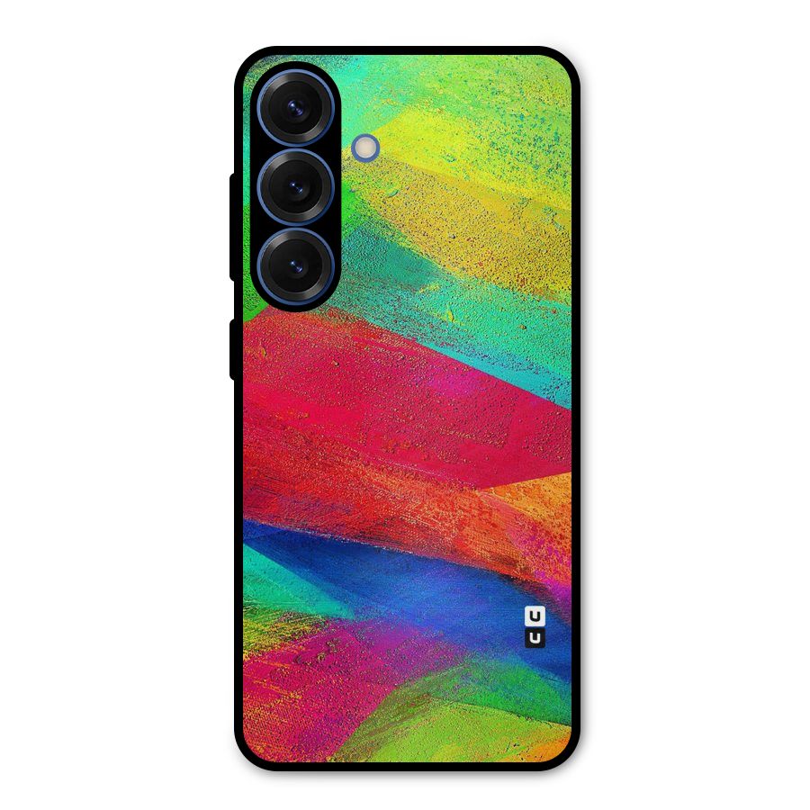 Paint Art Pattern Metal Back Case for Galaxy S25