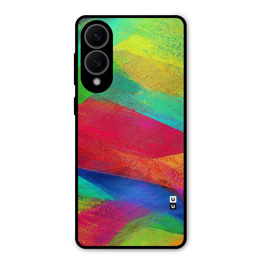 Paint Art Pattern Metal Back Case for Galaxy S25 Edge