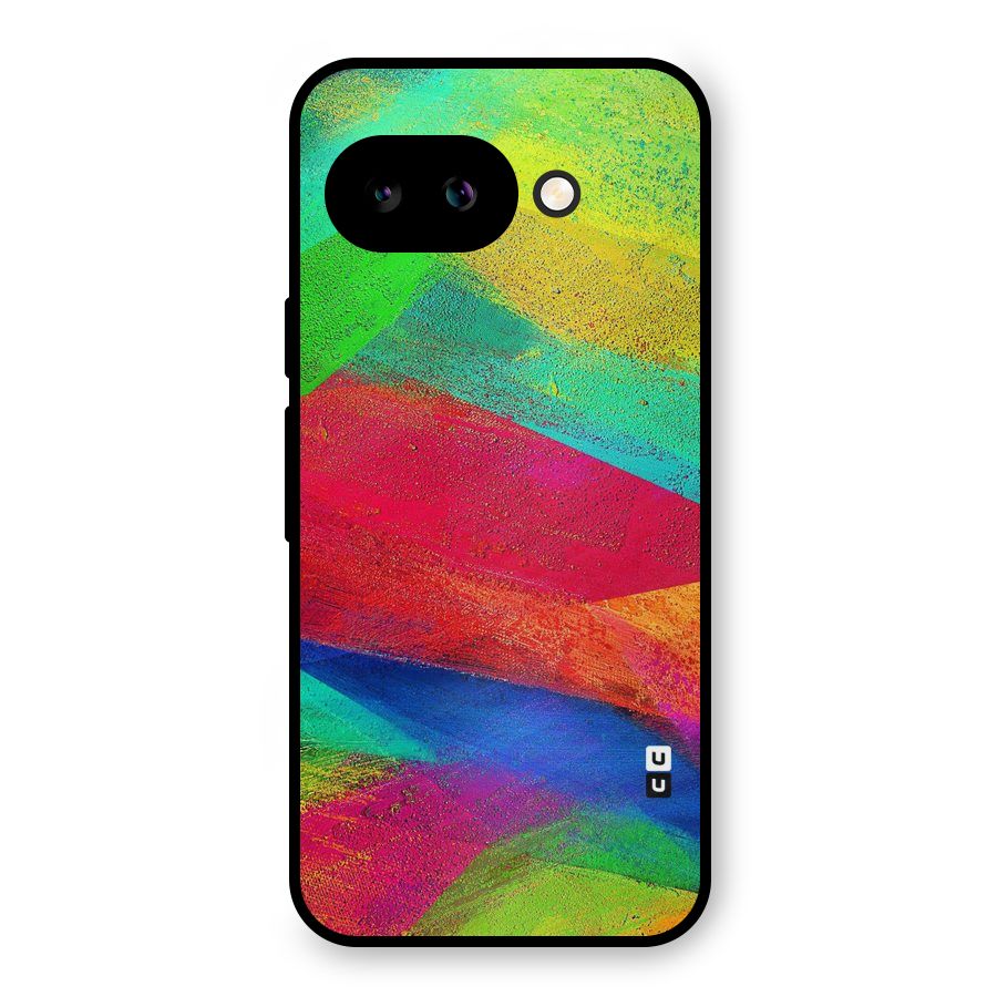 Paint Art Pattern Metal Back Case for Google Pixel 9a