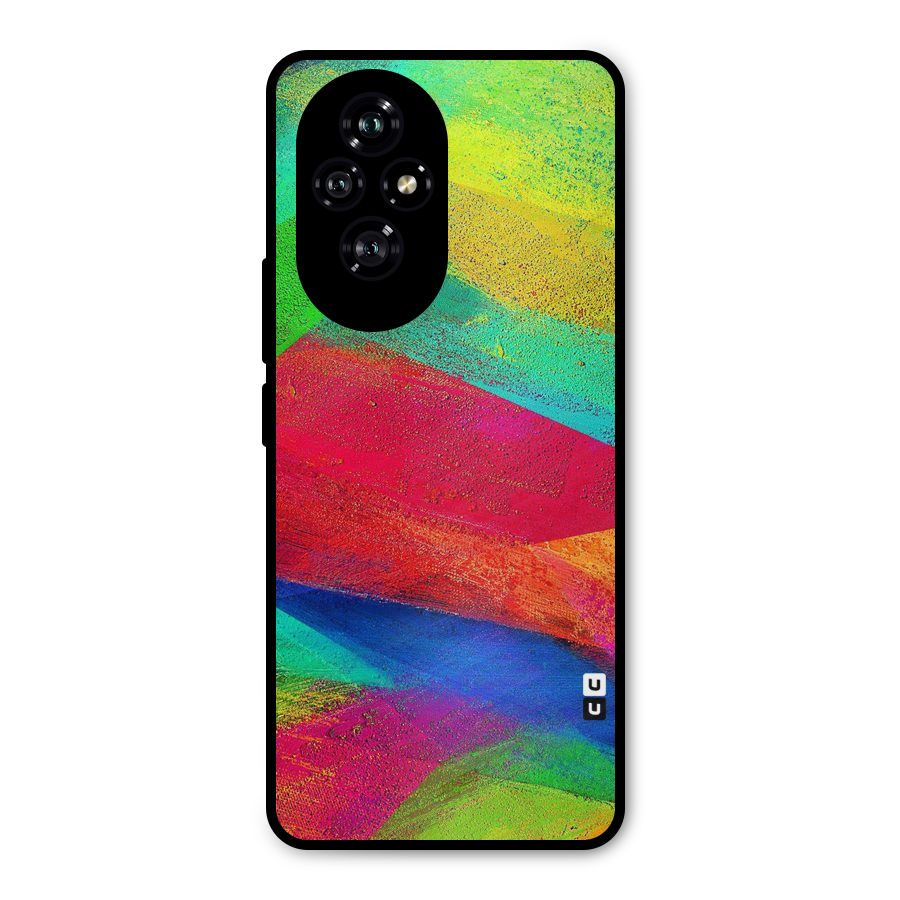 Paint Art Pattern Metal Back Case for Honor 200