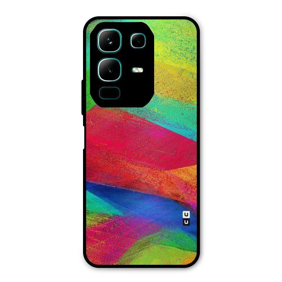 Paint Art Pattern Metal Back Case for Infinix Note 50x