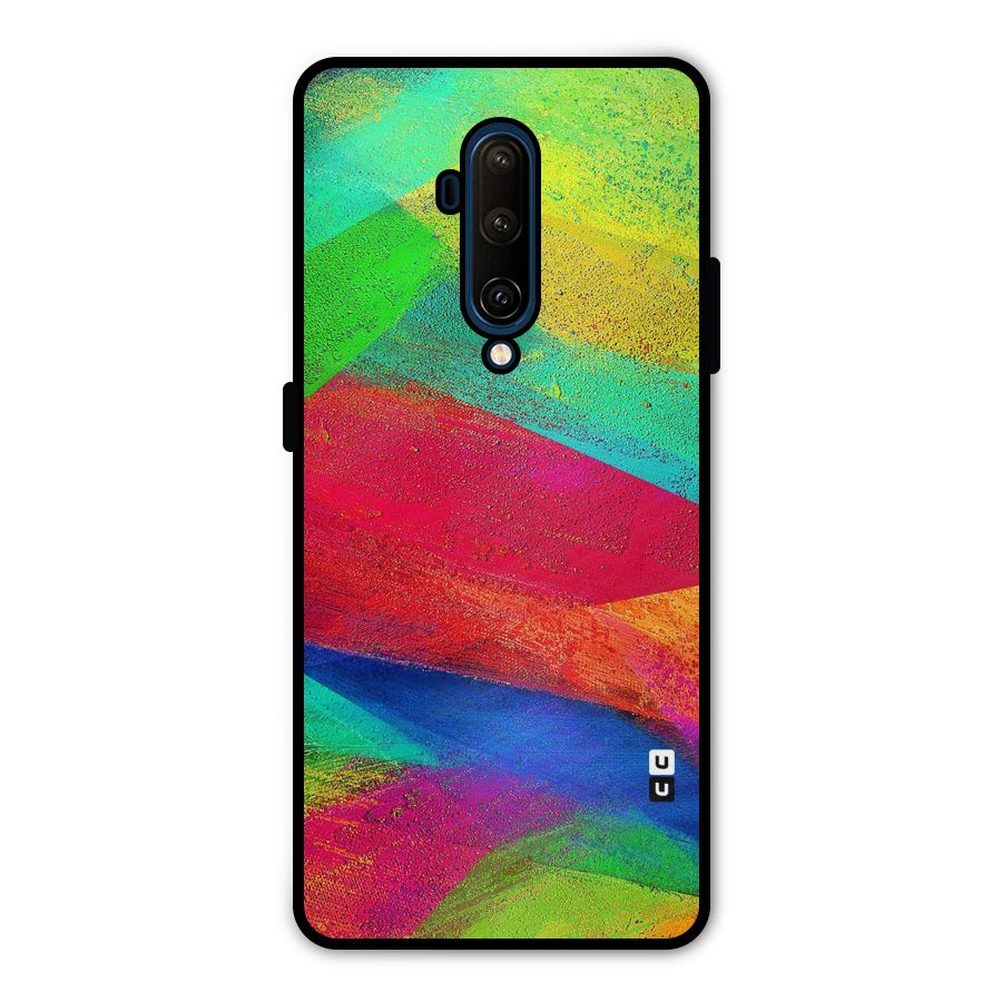 Paint Art Pattern Metal Back Case for OnePlus 7T Pro