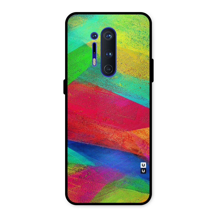 Paint Art Pattern Metal Back Case for OnePlus 8 Pro