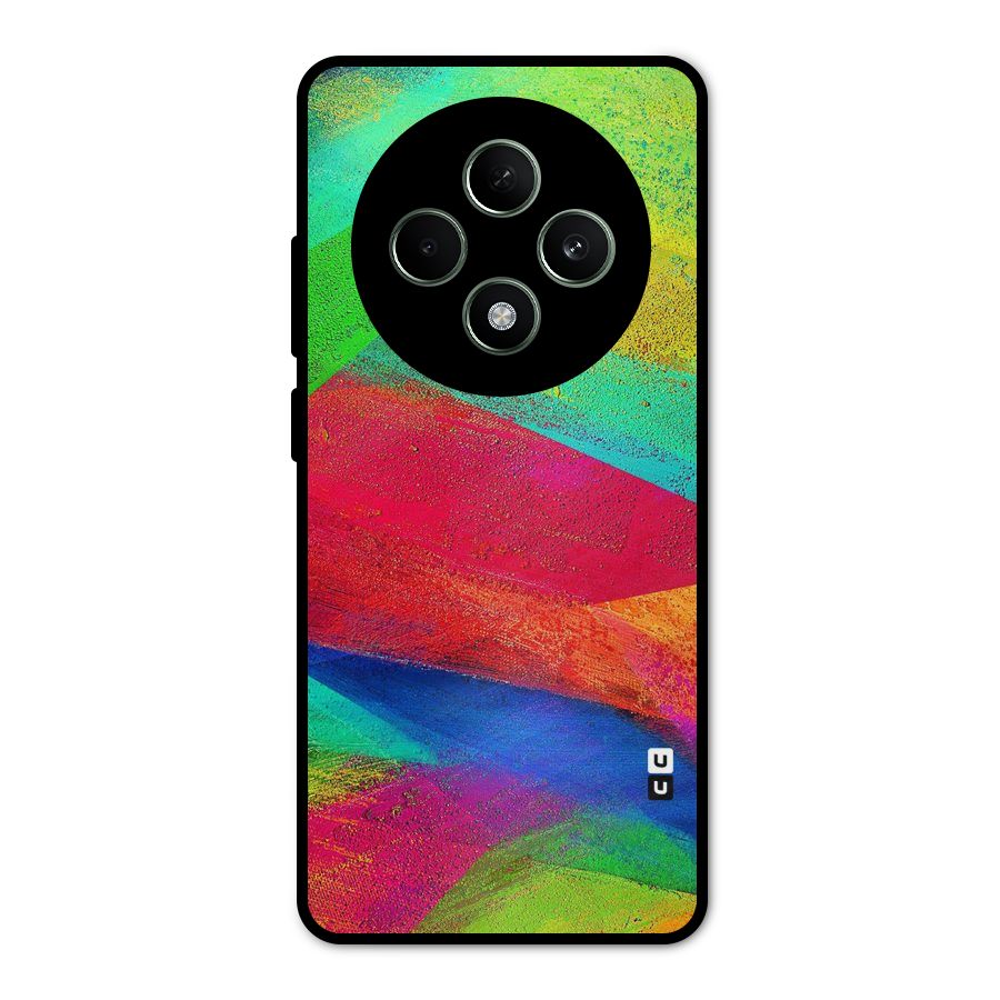 Paint Art Pattern Metal Back Case for Oppo F27
