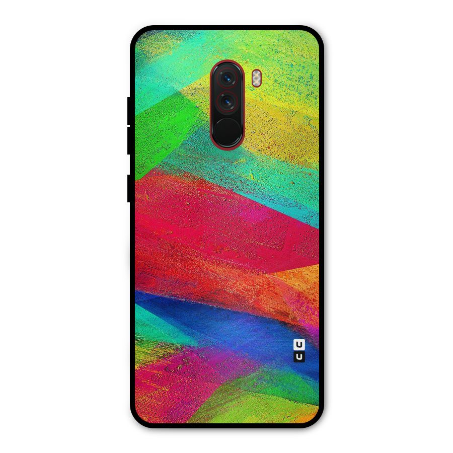 Paint Art Pattern Metal Back Case for Poco F1
