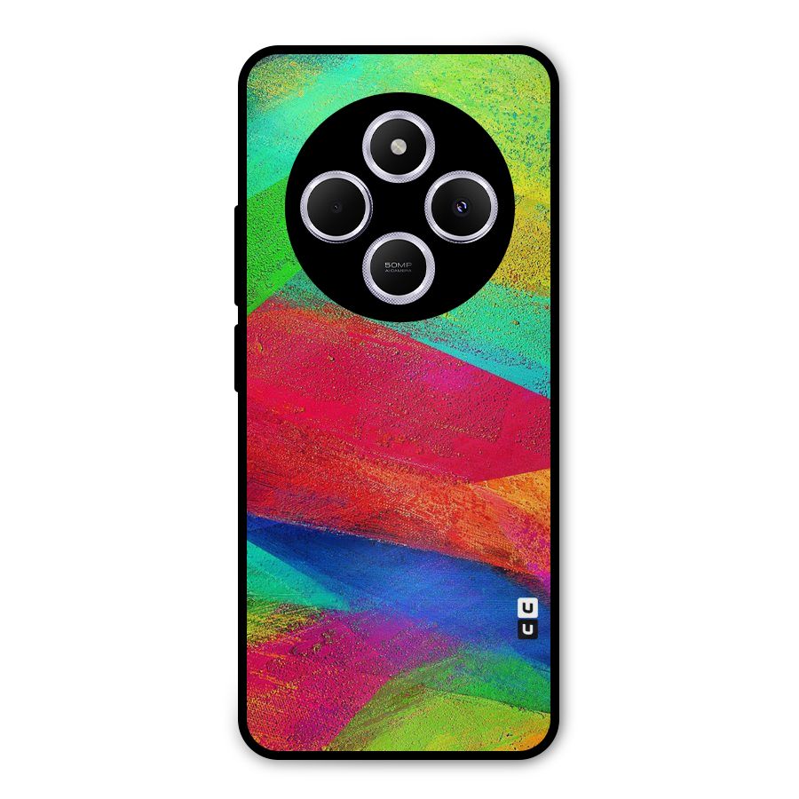Paint Art Pattern Metal Back Case for Poco M7