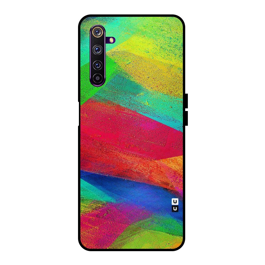 Paint Art Pattern Metal Back Case for Realme 6 Pro