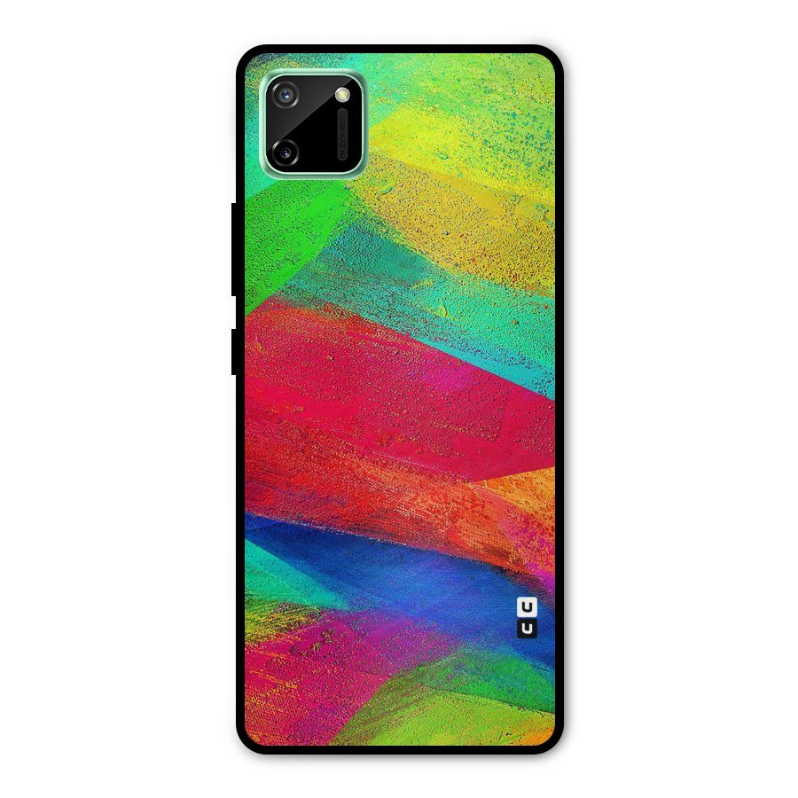 Paint Art Pattern Metal Back Case for Realme C11