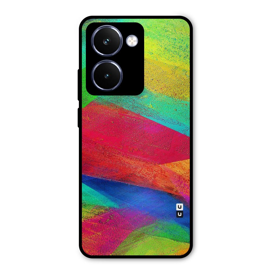 Paint Art Pattern Metal Back Case for Realme P3 Ultra