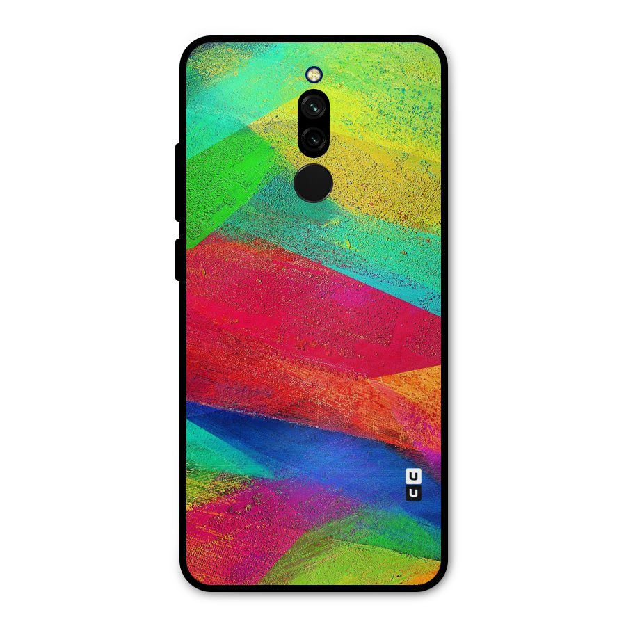 Paint Art Pattern Metal Back Case for Redmi 8