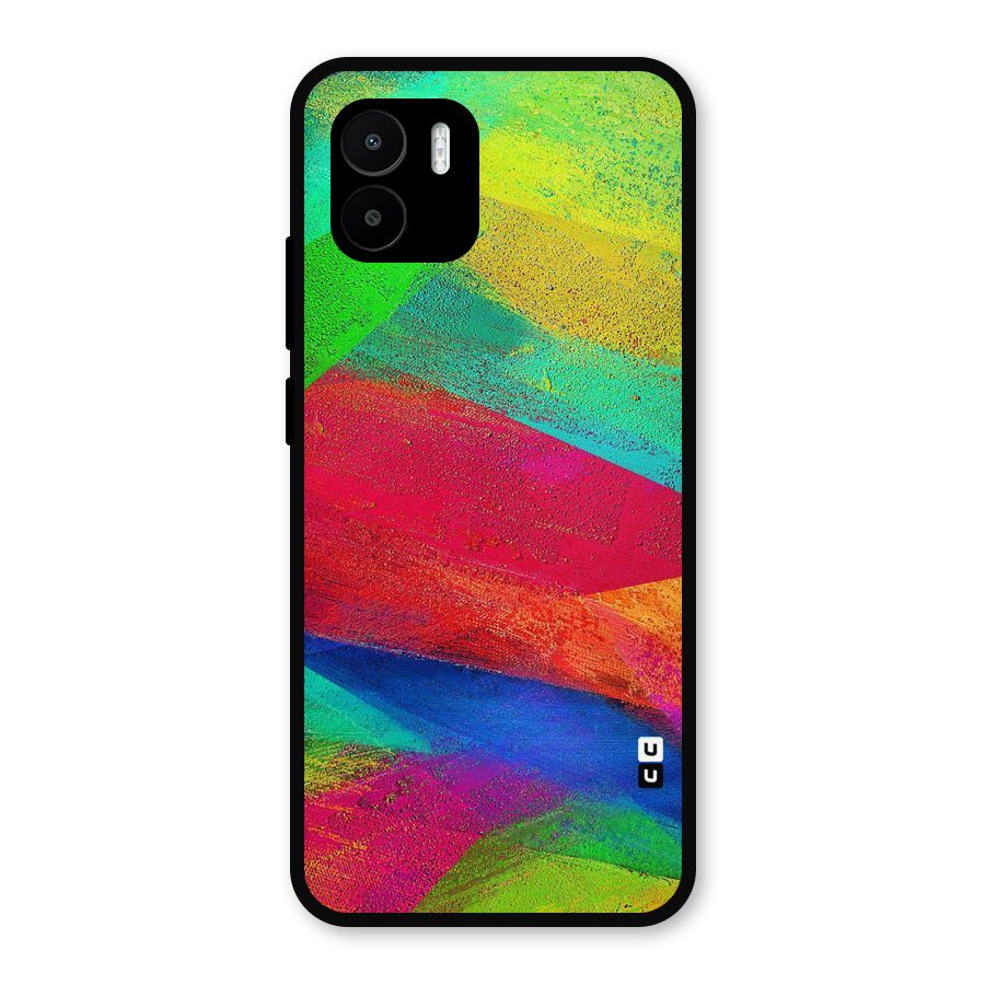Paint Art Pattern Metal Back Case for Redmi A1