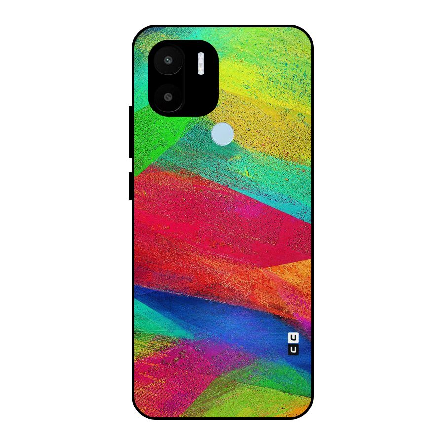Paint Art Pattern Metal Back Case for Redmi A2+