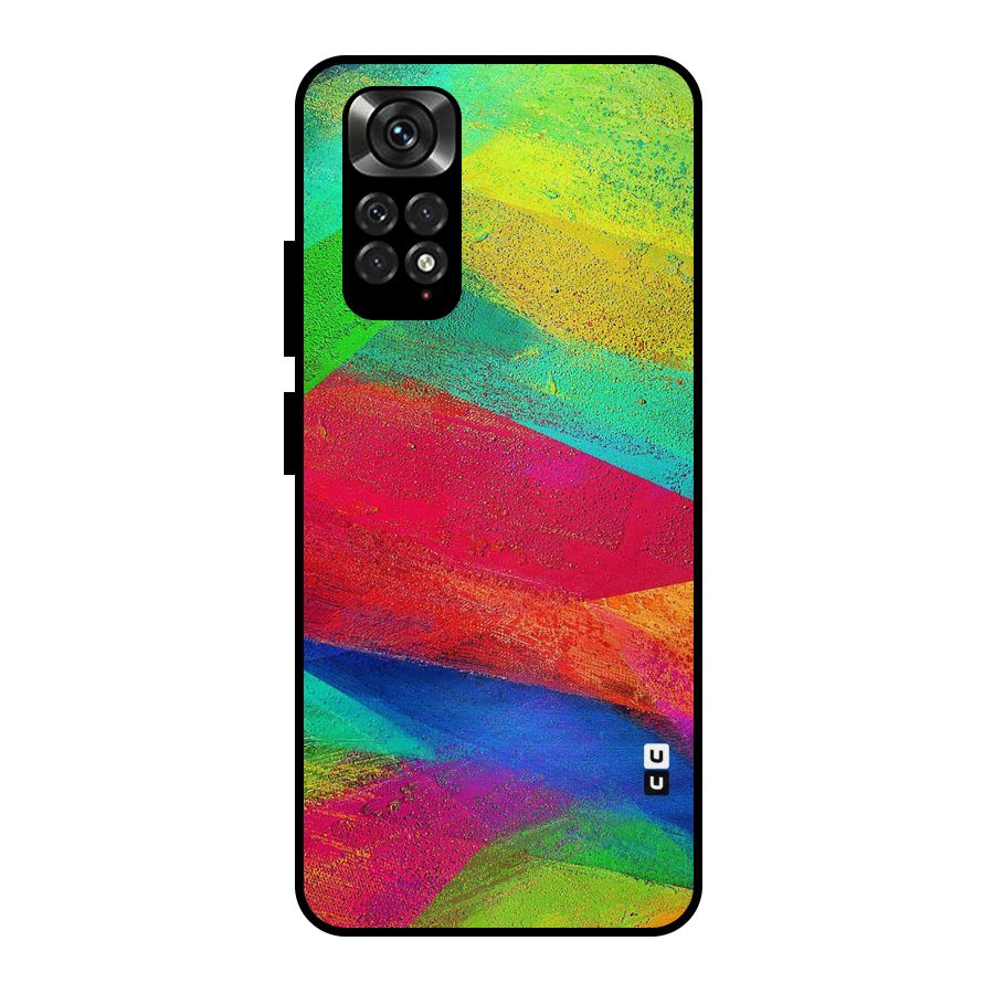 Paint Art Pattern Metal Back Case for Redmi Note 11 Pro Plus 5G