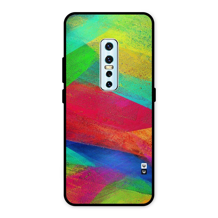 Paint Art Pattern Metal Back Case for Vivo V17 Pro