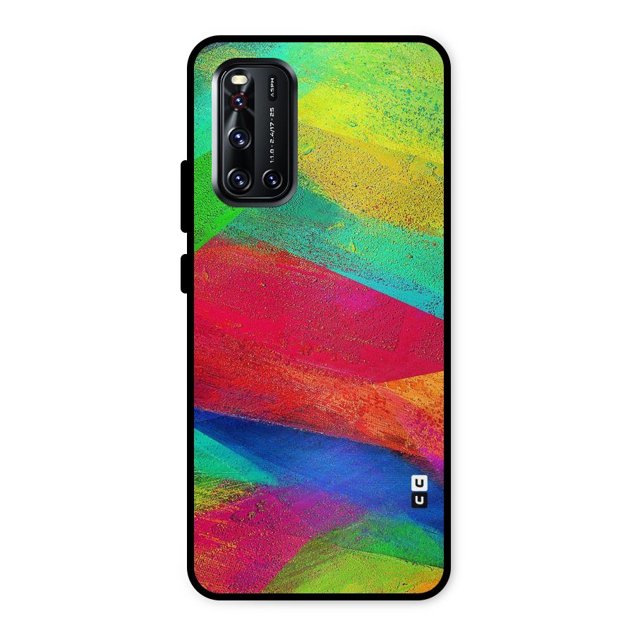 Paint Art Pattern Metal Back Case for Vivo V19