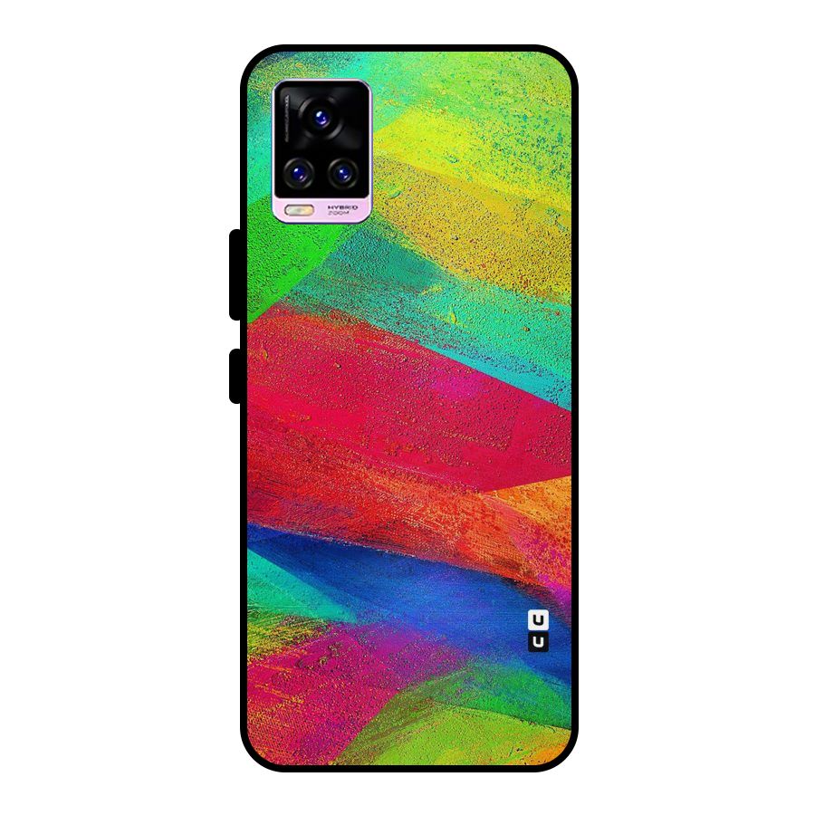 Paint Art Pattern Metal Back Case for Vivo V20 Pro