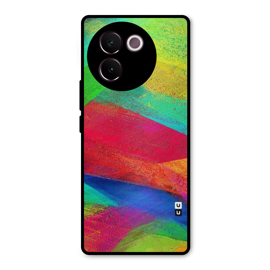 Paint Art Pattern Metal Back Case for Vivo V30e