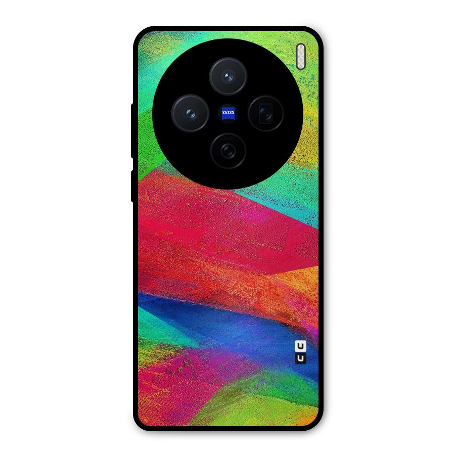 Paint Art Pattern Metal Back Case for Vivo X200
