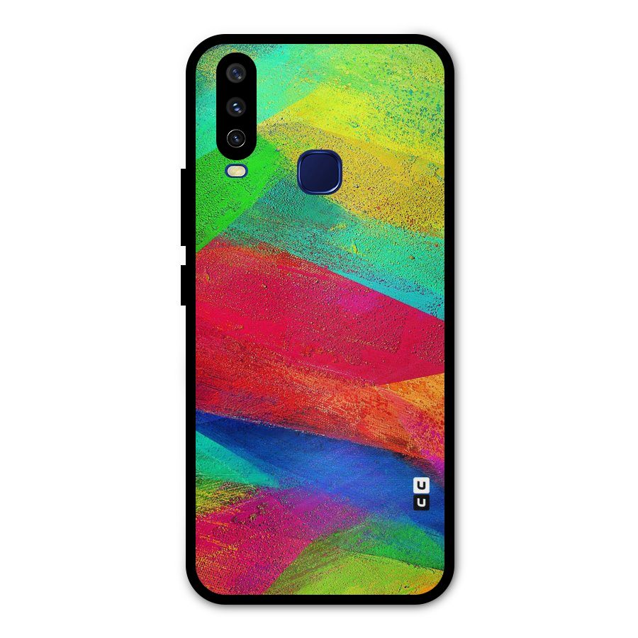Paint Art Pattern Metal Back Case for Vivo Y12