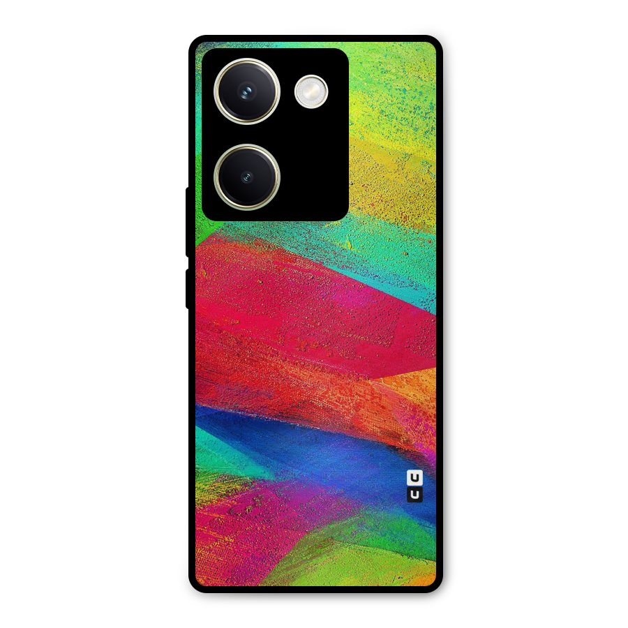 Paint Art Pattern Metal Back Case for Vivo Y200 Pro