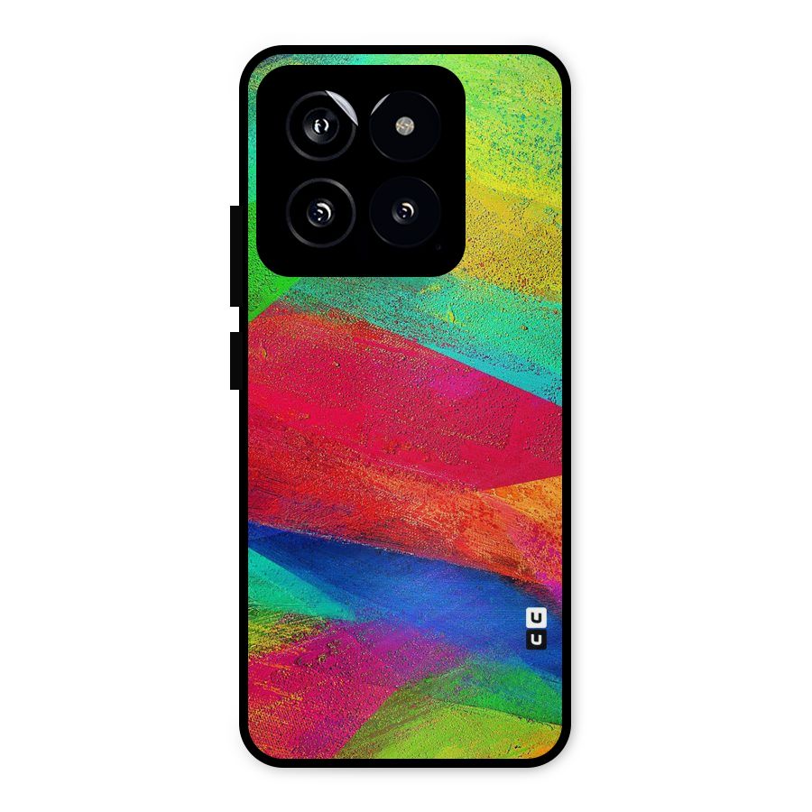 Paint Art Pattern Metal Back Case for Xiaomi 14