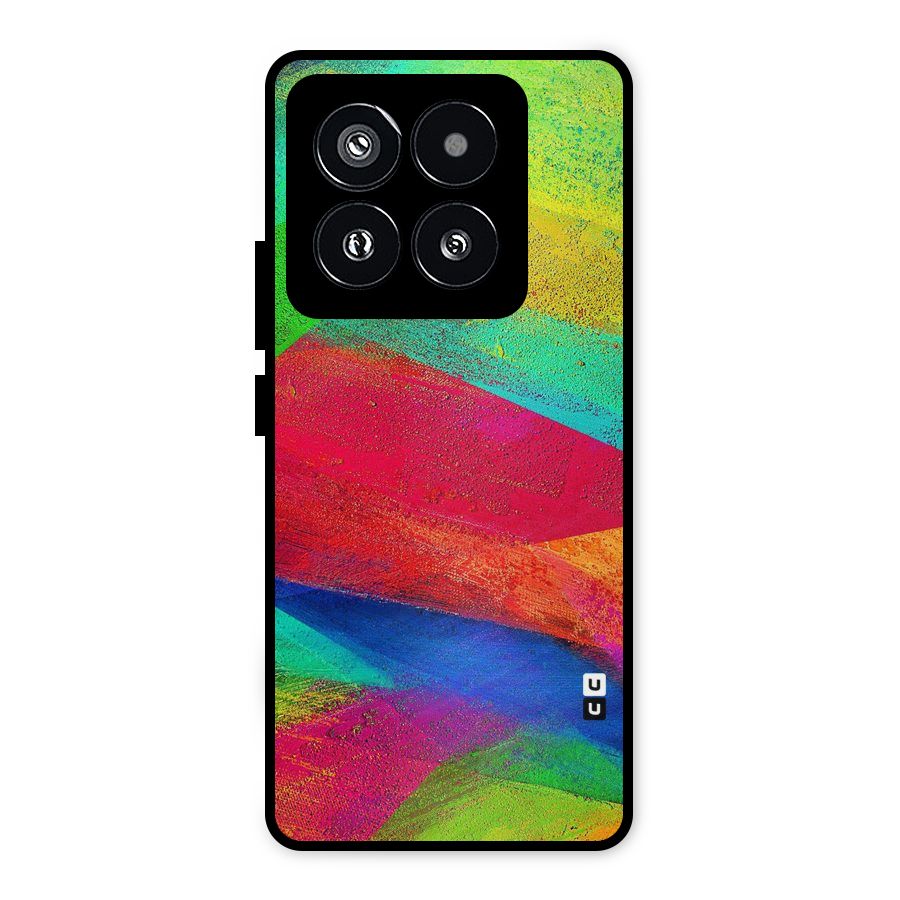 Paint Art Pattern Metal Back Case for Xiaomi 14 Pro