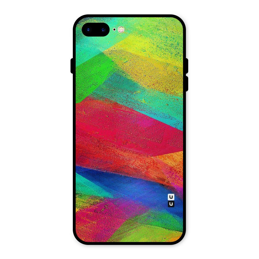 Paint Art Pattern Metal Back Case for iPhone 7 Plus