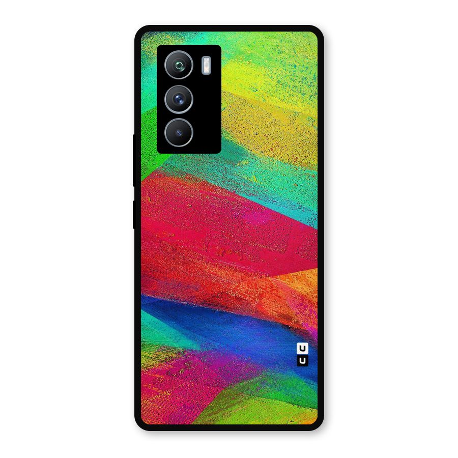 Paint Art Pattern Metal Back Case for iQOO 9 SE