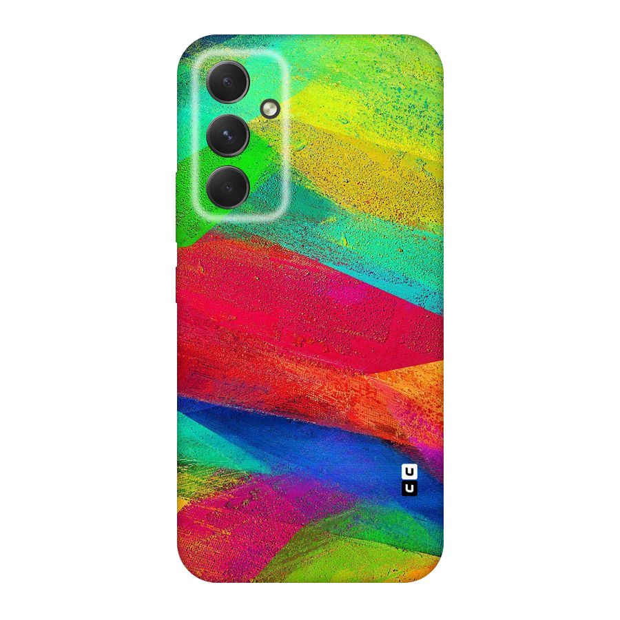 Paint Art Pattern Original Polycarbonate Back Case for Galaxy A54