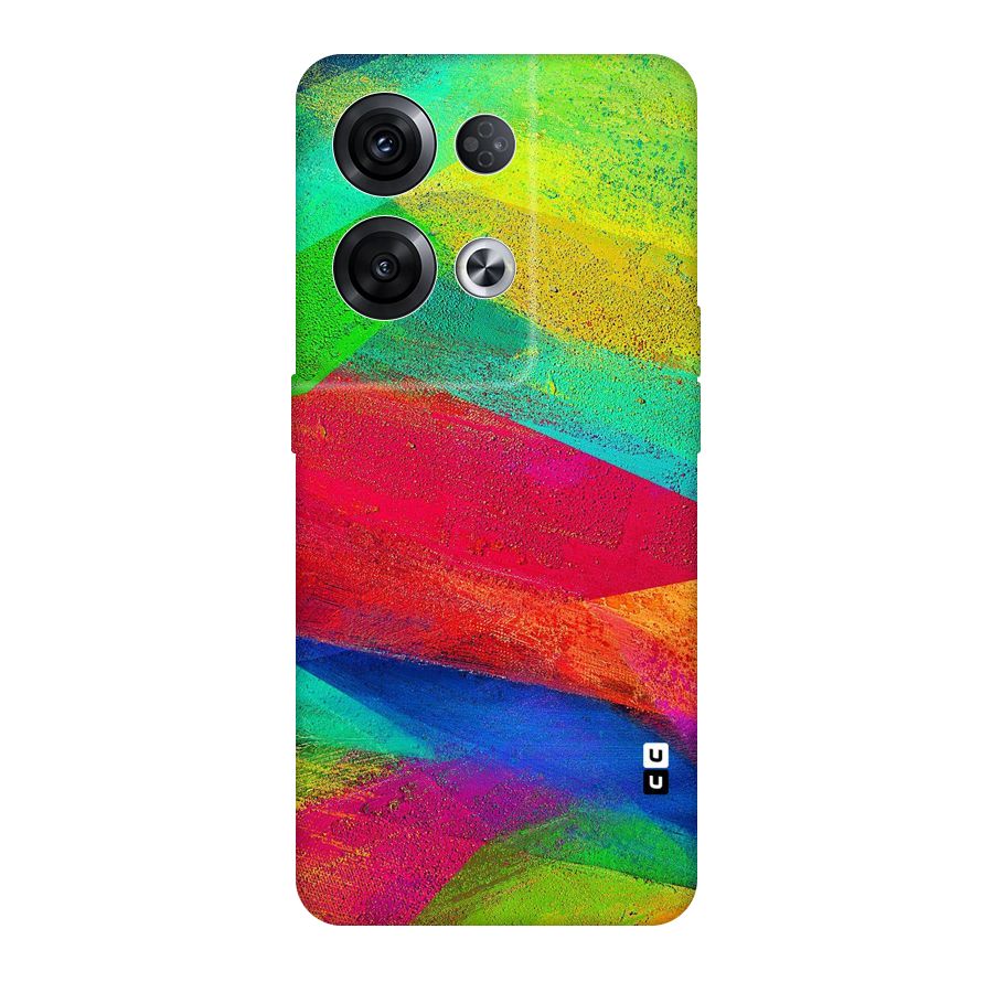 Paint Art Pattern Original Polycarbonate Back Case for Oppo Reno8 Pro 5G