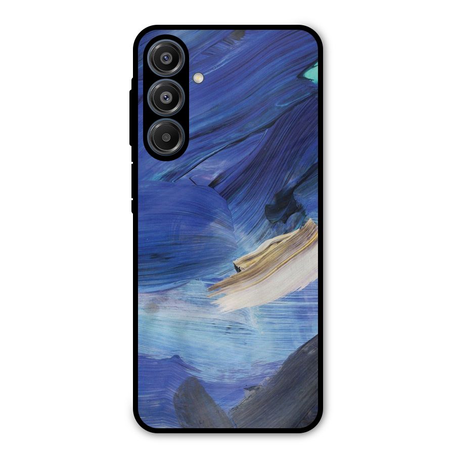 Paint Brush Strokes Metal Back Case for Galaxy A16 5G