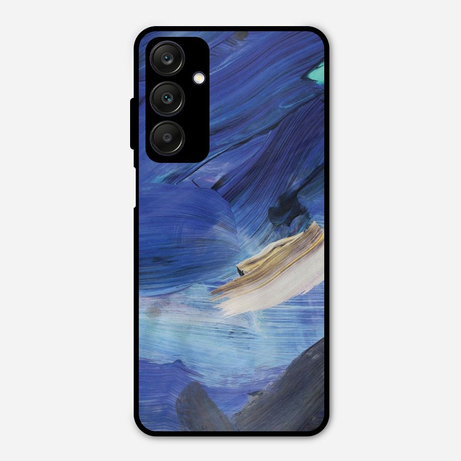 Paint Brush Strokes Metal Back Case for Galaxy A25 5G