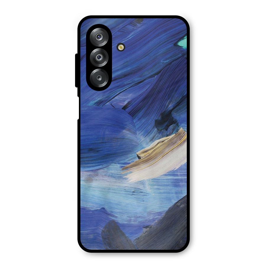 Paint Brush Strokes Metal Back Case for Galaxy A26