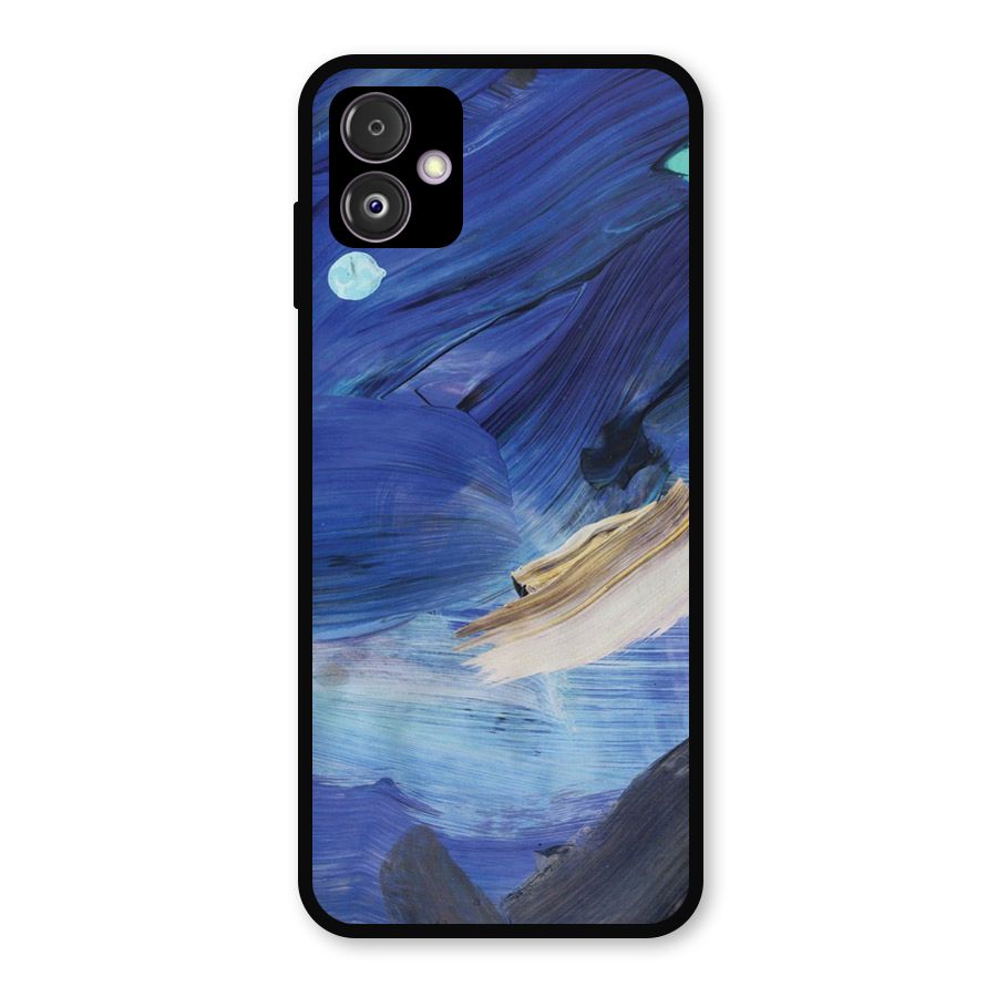 Paint Brush Strokes Metal Back Case for Galaxy F14