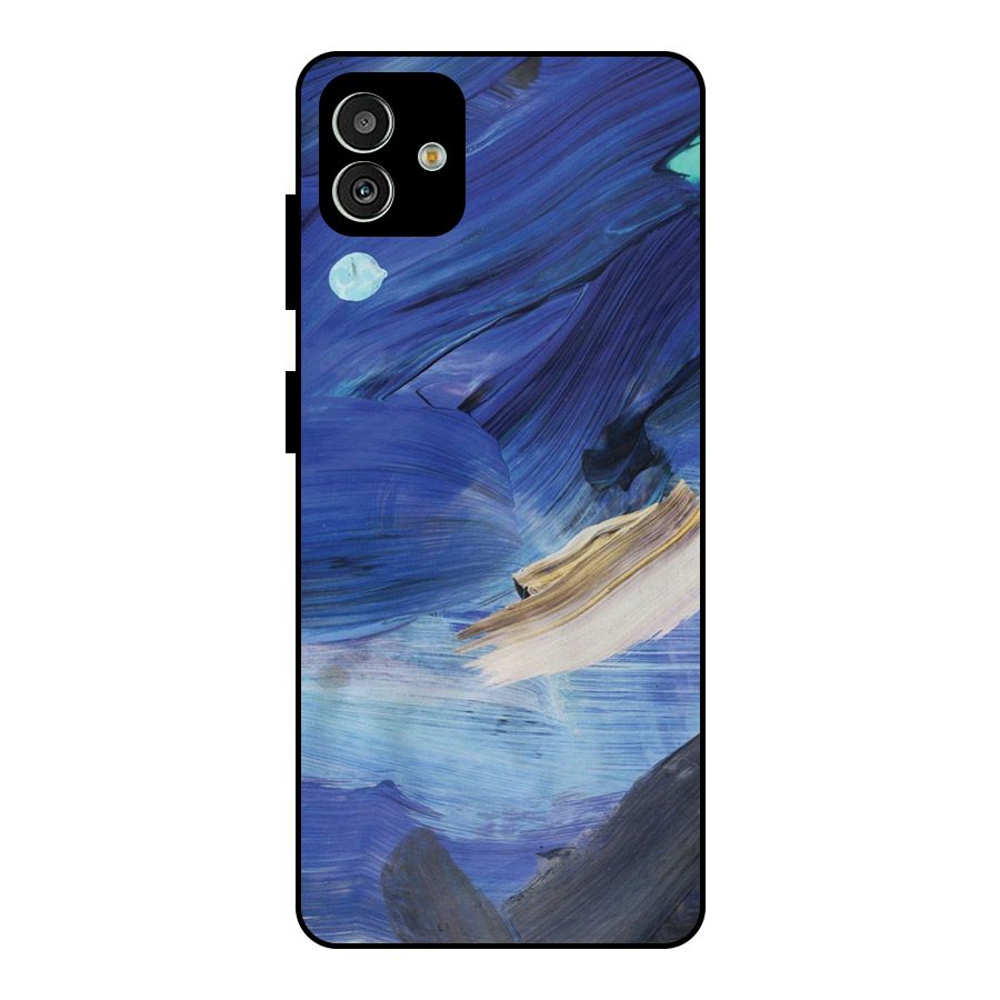 Paint Brush Strokes Metal Back Case for Galaxy M13 5G
