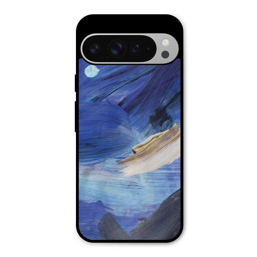 Paint Brush Strokes Metal Back Case for Google Pixel 9 Pro XL