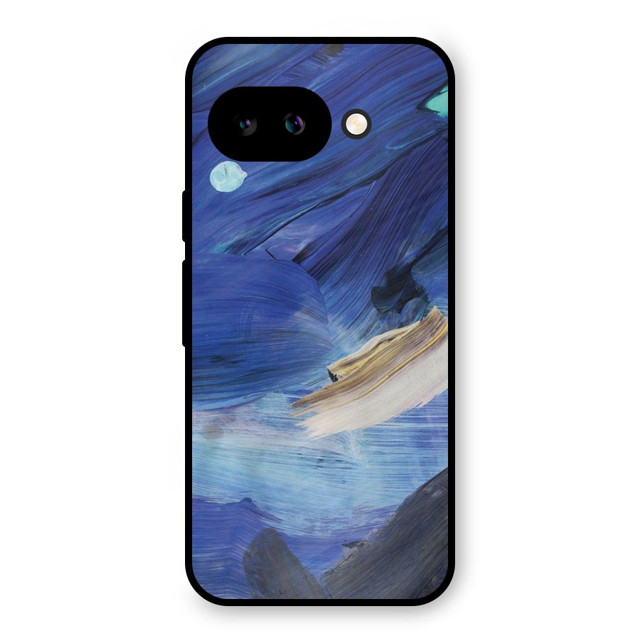 Paint Brush Strokes Metal Back Case for Google Pixel 9a