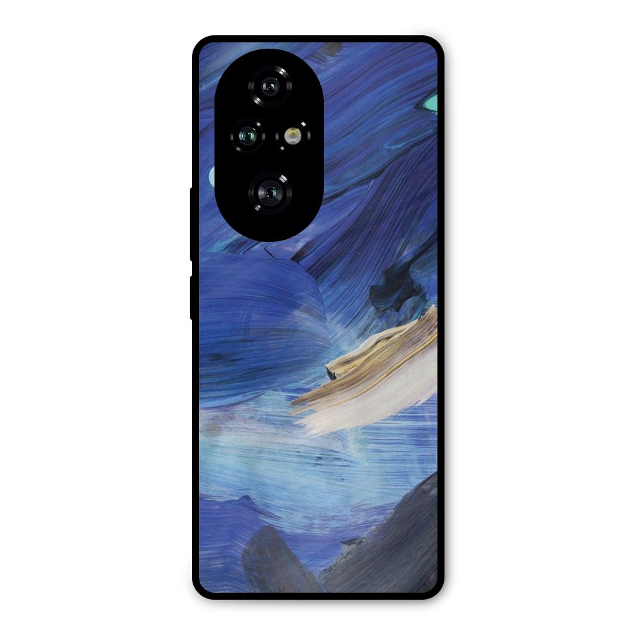 Paint Brush Strokes Metal Back Case for Honor 200 Pro