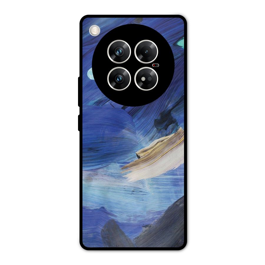 Paint Brush Strokes Metal Back Case for Infinix Zero 40 5G