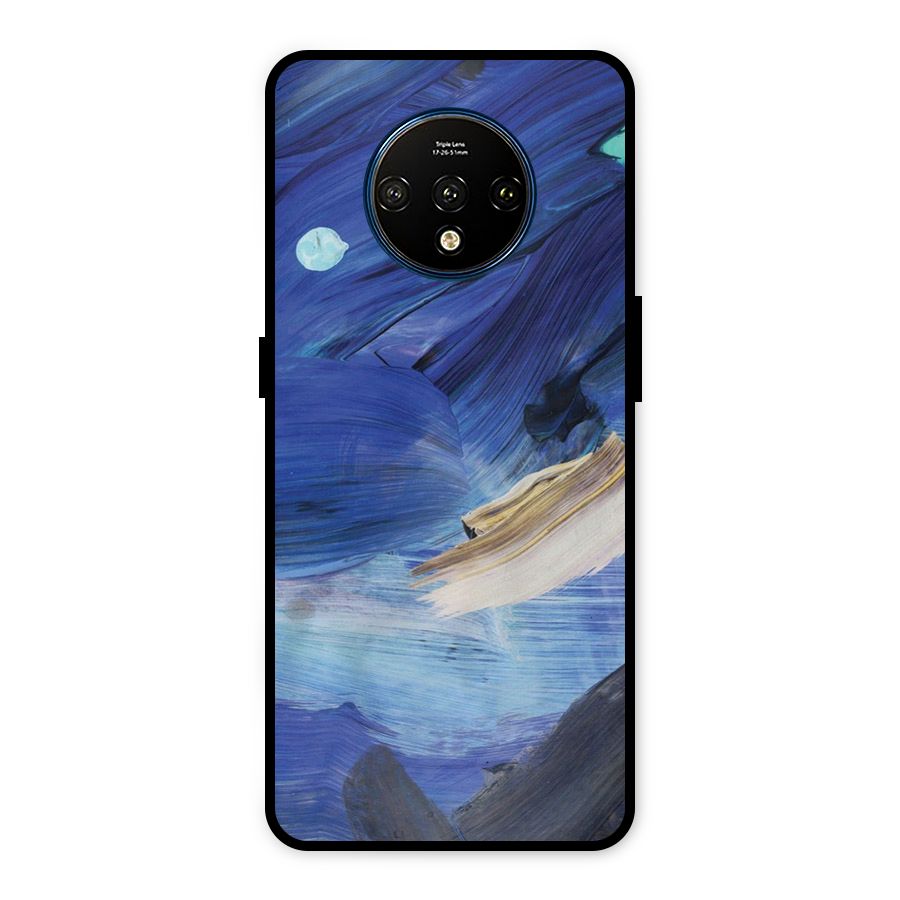 Paint Brush Strokes Metal Back Case for OnePlus 7T